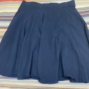 Hard tail panel skater skirt